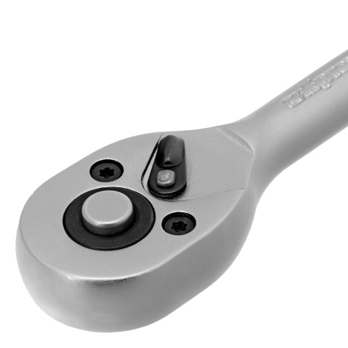 Ключ-трещотка 3/8", 45 зубьев, с быстрым сбросом, матовый хром Сибртех по ценам производителя в Москве с доставкой по всей России