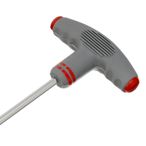 Отвертка с Т-образной эргономичной ручкой и набором бит, 11 шт, CrV Matrix по ценам производителя в Москве с доставкой по всей России