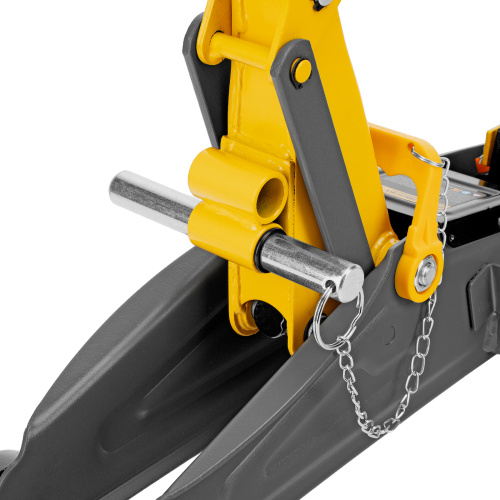 Домкрат гидравлический подкатной с фиксатором, 2 т, 130-330 мм, в кейсе Denzel по ценам производителя в Москве с доставкой по всей России