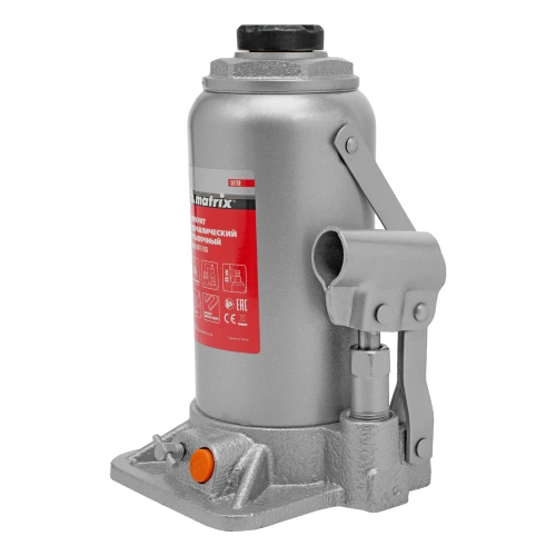 Домкрат гидравлический бутылочный, 16 т, h подъема 230-460 мм Matrix по ценам производителя в Москве с доставкой по всей России