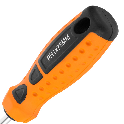 Отвертка "Point", PH1 х 75 мм, CS, двухкомпонентная рукоятка Sparta по ценам производителя в Москве с доставкой по всей России