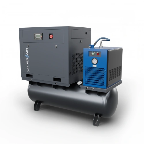 Винтовой компрессор с осушителем CrossAir CA15-8GA-500DRY по ценам производителя в Москве с доставкой по всей России