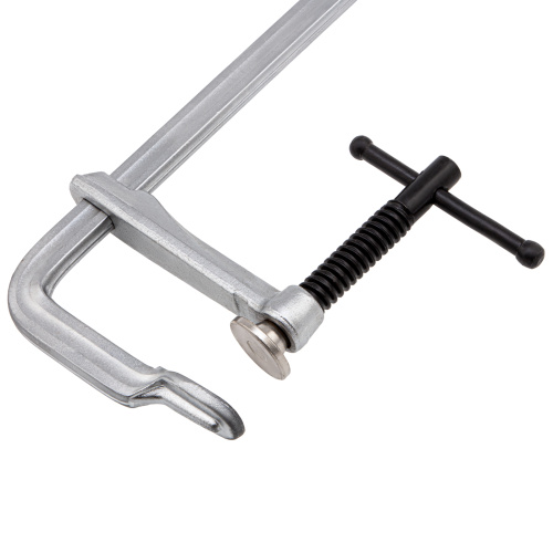 Струбцина F-образная, 100x600мм, кованая Denzel по ценам производителя в Москве с доставкой по всей России