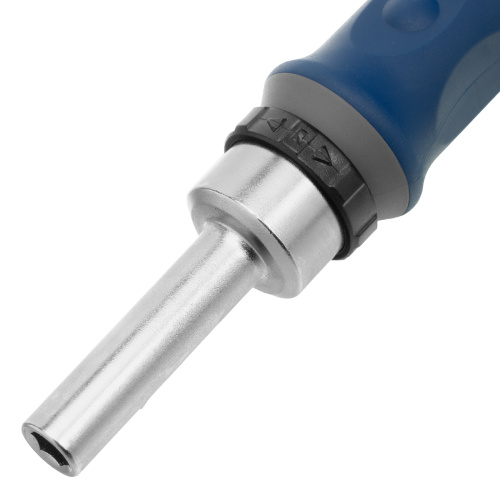 Отвертка реверсивная с набором бит и торцевыми головками, 35 шт, CrV Сибртех по ценам производителя в Москве с доставкой по всей России