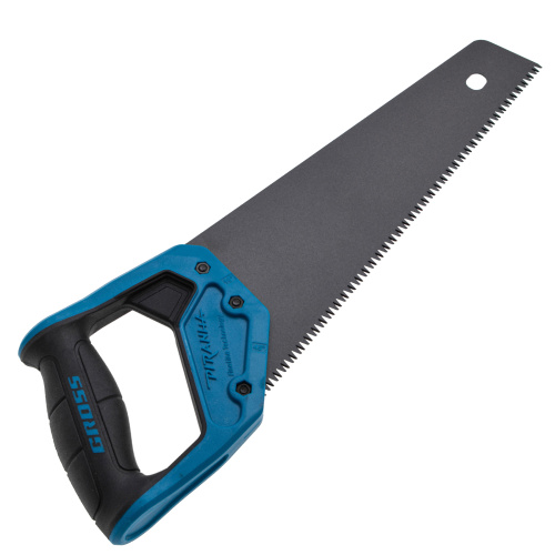 Ножовка по дереву "PIRANHA", 300 мм, 7 TPI, 3D-зуб, тефлоновое покрытие полотна, двухкомпонентная рукоятка Gross по ценам производителя в Москве с доставкой по всей России