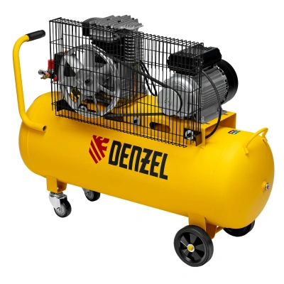 Компрессор воздушный BCI2300/100, ременный привод, 2.3 кВт, 100 литров, 400 л/мин Denzel по ценам производителя в Москве с доставкой по всей России