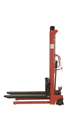 Штабелер гидравлический 1,0 т 3,0 м TOR CTY-EH с раздвижными вилами по ценам производителя в Москве с доставкой по всей России