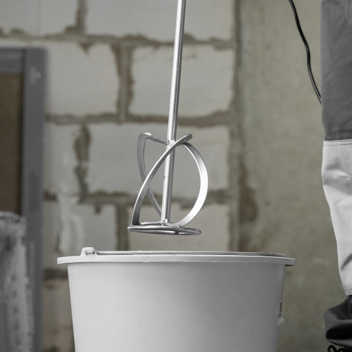 Насадка для миксера, для тяжелых растворов, 120 х 590 мм, оцинкованная, хвостовик резьба М14 Сибртех по ценам производителя в Москве с доставкой по всей России