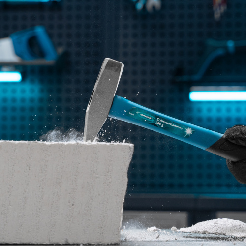 Молоток слесарный, 300 г, квадратный боек, фибергласовая обрезиненная рукоятка Gross по ценам производителя в Москве с доставкой по всей России