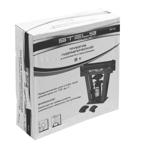 Трубогиб гидравлический, 8 т, в комплекте с башмаками 1/2-1 Stels по ценам производителя в Москве с доставкой по всей России