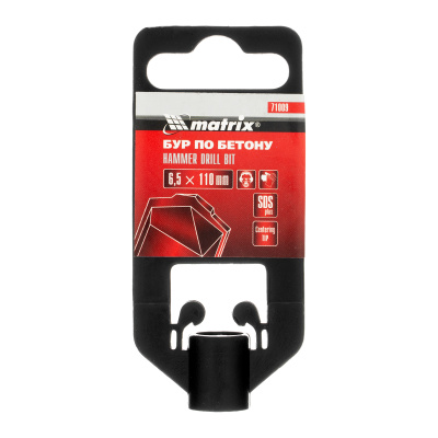 Бур по бетону, 6.5 x 110 мм, SDS Plus Matrix по ценам производителя в Москве с доставкой по всей России