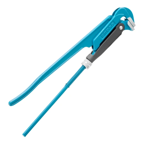 Ключ трубный рычажный 1.5, №2, цельнокованый, CrV, тип "L" Gross по ценам производителя в Москве с доставкой по всей России