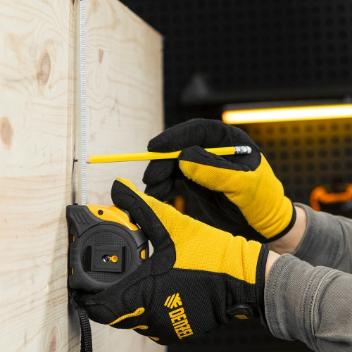 Рулетка 5м х 25мм, обрезиненный корпус, автоматическая фиксация Denzel по ценам производителя в Москве с доставкой по всей России