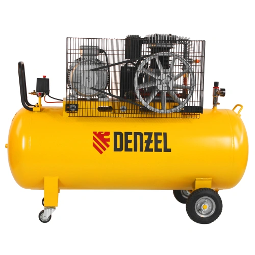 Компрессор воздушный, ременный привод BCI5500-T/270, 5.5 кВт, 270 литров, 850 л/мин Denzel по ценам производителя в Москве с доставкой по всей России