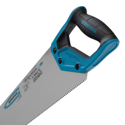 Ножовка по дереву "Piranha", 550 мм, 11-12 TPI, зуб-3D, каленый зуб, двухкомпонентная рукоятка Gross по ценам производителя в Москве с доставкой по всей России