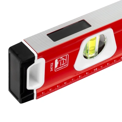 Уровень алюминиевый, магнит, фрезерованный, 3 глазка (1 зеркальный) двухкомпонентные рукоятки, 800 мм Matrix по ценам производителя в Москве с доставкой по всей России