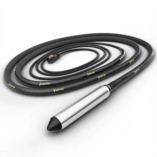 Высокочастотный глубинный вибратор без встроенного преобразователя 5 м Vektor EL 63 по ценам производителя в Москве с доставкой по всей России