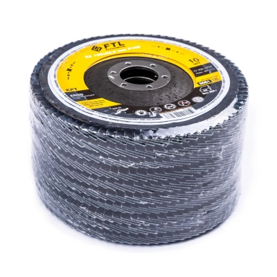 Круг лепестковый для шлифования по нержавеющей стали FTL Ergo цирконий 29 125 х 22,2 мм P100 купить в Москве с доставкой по всей России | ProtosMarket.ru