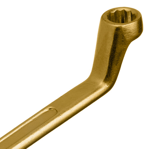 Ключ накидной, 10 х 13 мм, желтый цинк Сибртех по ценам производителя в Москве с доставкой по всей России