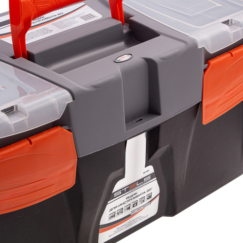 Ящик для инструмента 20", 500 х 260 х 260 мм, пластик Stels по ценам производителя в Москве с доставкой по всей России