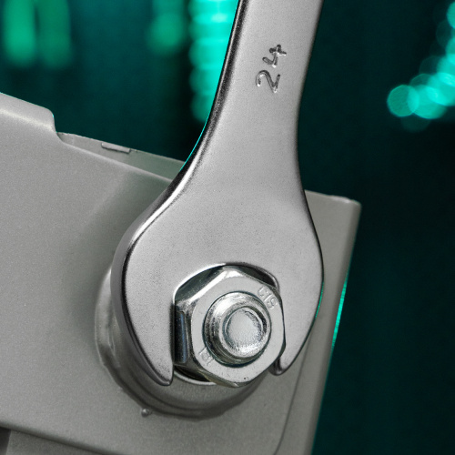 Ключ комбинированный, 24 мм, CrV, матовый хром Stels по ценам производителя в Москве с доставкой по всей России