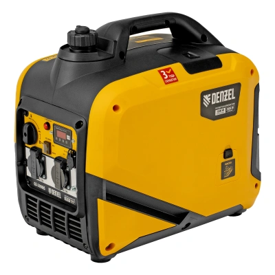 Генератор инверторный GS-3000iS, 3,0 кВт, 230 В, закрытый корпус, ручной старт DENZEL