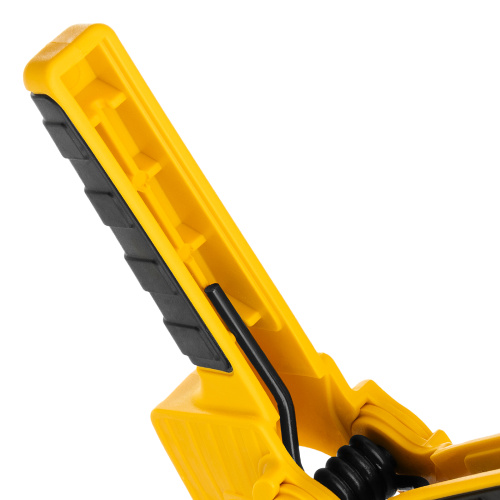 Струбцина клещеобразная, усиленная 100 х 80 мм, двухкомпонентные рукоятки Denzel по ценам производителя в Москве с доставкой по всей России