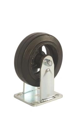 Колесо большегрузное неповоротное FCd 63 150 мм обрезиненное (F) по ценам производителя в Москве с доставкой по всей России