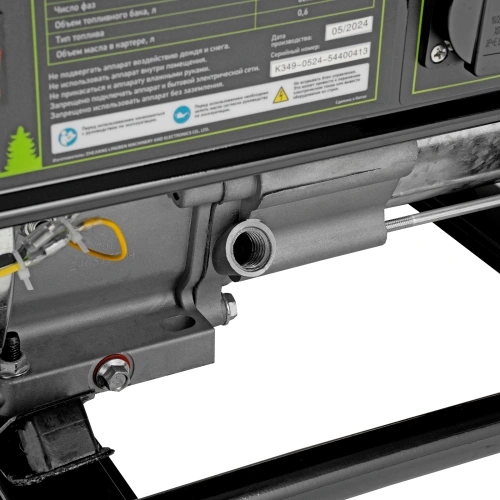 Генератор бензиновый БС-3500, 3.2 кВт, 230В, четырехтактный, 15 л, ручной стартер Сибртех по ценам производителя в Москве с доставкой по всей России