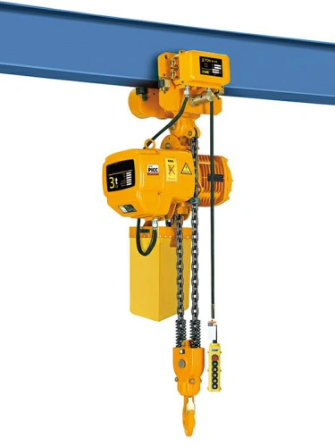 Таль передвижная  3т 12 м 380В электрическая цепная TOR HHBD-03T по ценам производителя в Москве с доставкой по всей России