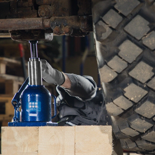 Домкрат гидравлический бутылочный телескопический, 10 т, H подъема 170-430 мм Stels по ценам производителя в Москве с доставкой по всей России