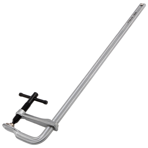 Струбцина F-образная, 80x400мм, кованая Denzel по ценам производителя в Москве с доставкой по всей России