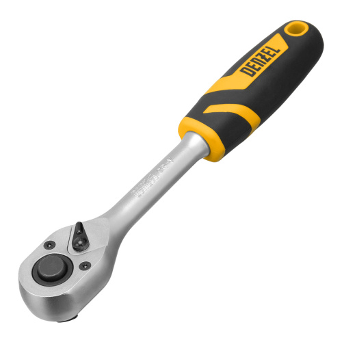 Набор инструментов, 1/2", 1/4", CrV, S2, пластиковый кейс, 84 предмета Denzel по ценам производителя в Москве с доставкой по всей России