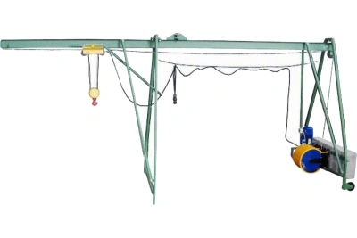 Подъемник строительный "УМЕЛЕЦ М" 320 кг 50 м с противовесами по ценам производителя в Москве с доставкой по всей России