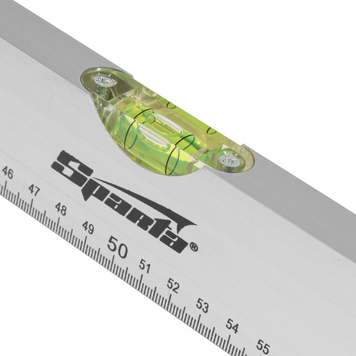 Уровень алюминиевый, 1000 мм, 2 глазка, линейка Sparta по ценам производителя в Москве с доставкой по всей России