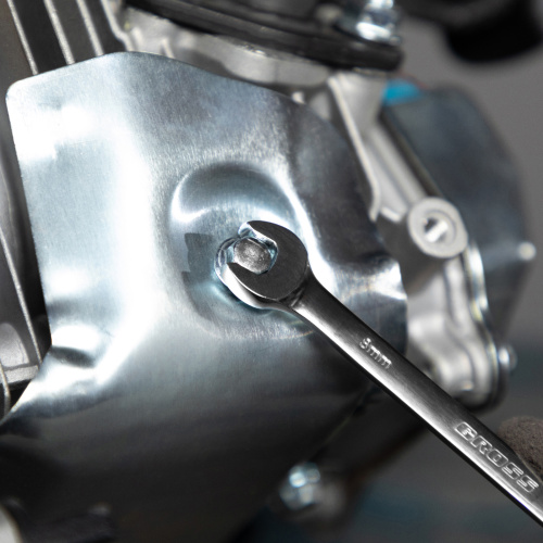 Набор ключей комбинированных с трещоткой, 8-19 мм, 7 шт, CrV Gross по ценам производителя в Москве с доставкой по всей России