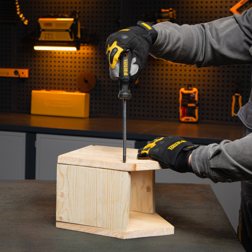 Отвертка PH3х150 мм, CrV, трехкомпонентная рукоятка Denzel по ценам производителя в Москве с доставкой по всей России