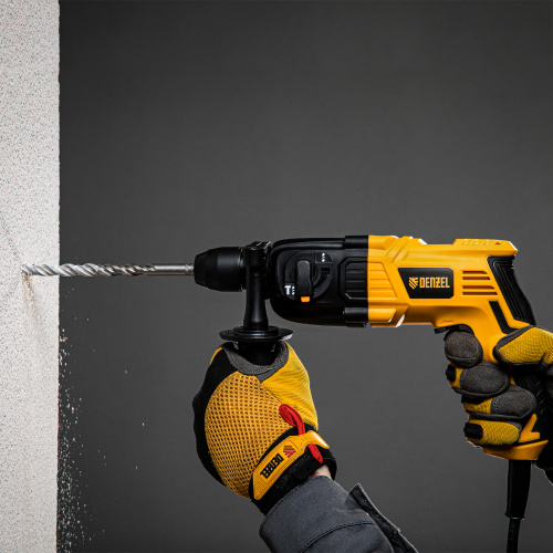 Перфоратор электрический RH-400-12, SDS-plus, 400 Вт, 1.2 Дж, 2 режима Denzel по ценам производителя в Москве с доставкой по всей России