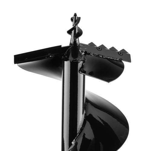 Шнек для грунта ER-300, диаметр 300 мм, длина 800 мм,соединение 20 мм, съемный нож Denzel по ценам производителя в Москве с доставкой по всей России