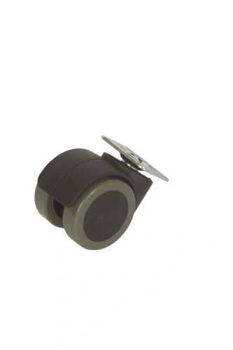 Колесо мебельное поворотное PWKp 50 50 мм с площадкой по ценам производителя в Москве с доставкой по всей России