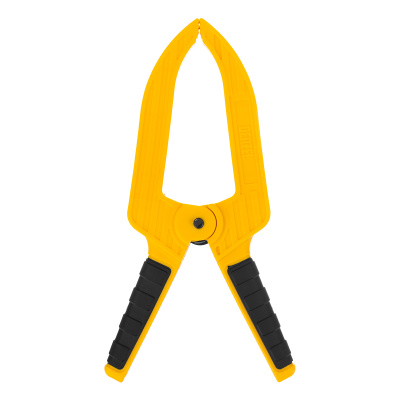 Струбцина клещеобразная, удлиненная 50 х 80 мм двухкомпонентные рукоятки Denzel по ценам производителя в Москве с доставкой по всей России