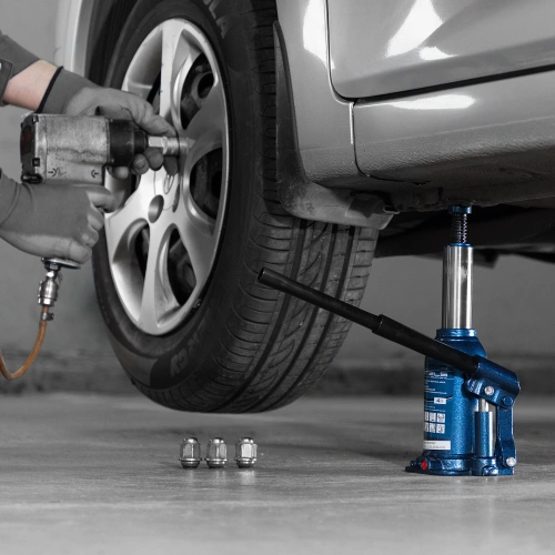 Домкрат гидравлический бутылочный телескопический, 4 т, подъем 170-420 мм Stels по ценам производителя в Москве с доставкой по всей России