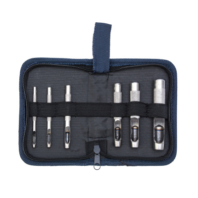 Набор пробойников для кожи 2 3 4 5 6 8 9 10 13 мм, 9 шт, чехол Сибртех по ценам производителя в Москве с доставкой по всей России