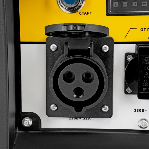 Генератор дизельный DES-55E, 5,5 кВт, 230 В, 11 л, электростартер Denzel по ценам производителя в Москве с доставкой по всей России