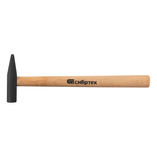 Молоток слесарный 200 г, квадратный боек, деревянная рукоятка Сибртех по ценам производителя в Москве с доставкой по всей России