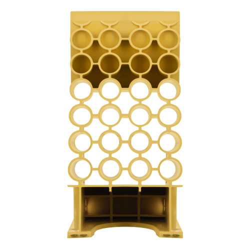 Упор противооткатный для грузового транспорта, ЖЕЛТЫЙ, 35 т, 473х200х205 мм Stels по ценам производителя в Москве с доставкой по всей России