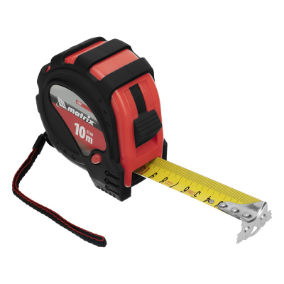 Рулетка Status Magnet 3 fixations,10 м х 32 мм,обрезиненный корпус,зацеп с магнитом Matrix по ценам производителя в Москве с доставкой по всей России