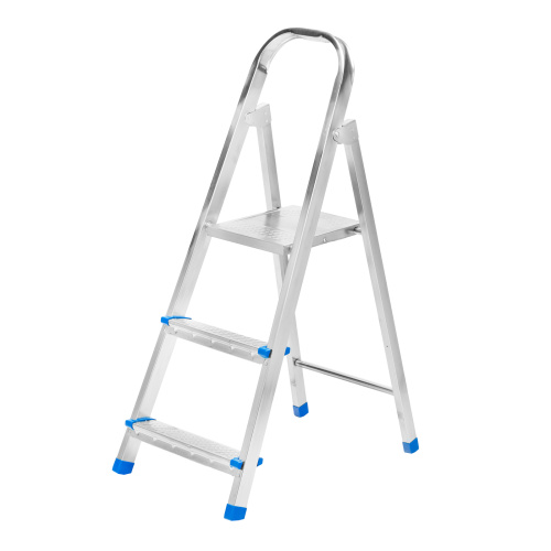 Стремянка, 3 ступени, стальная, оцинкованная Сибртех по ценам производителя в Москве с доставкой по всей России