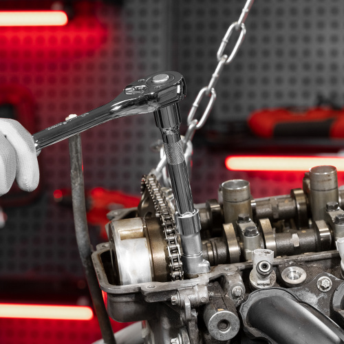 Набор торцевых головок, 1/2", головки 10 - 24 мм, с трещот. ключом, 12 предметов Matrix по ценам производителя в Москве с доставкой по всей России