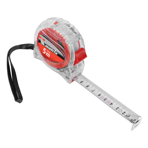 Рулетка Crystal,5 м х 19 мм,корпус из поликарбоната Matrix по ценам производителя в Москве с доставкой по всей России